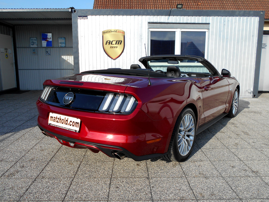 Mittelkonsole LEDER für Mustang GT V8/Ecoboost/Coupe/Convertibl